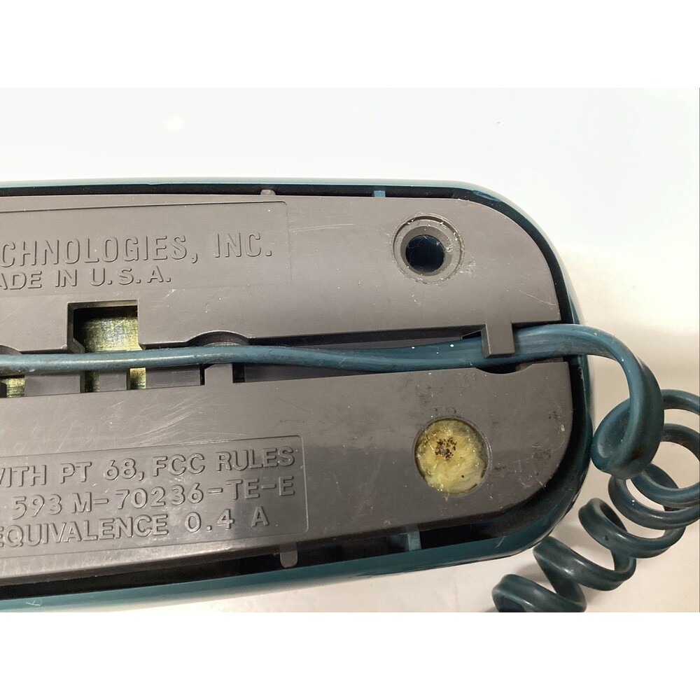 AT&T technologies inc. telephone trimline teal - Picture 9 of 9
